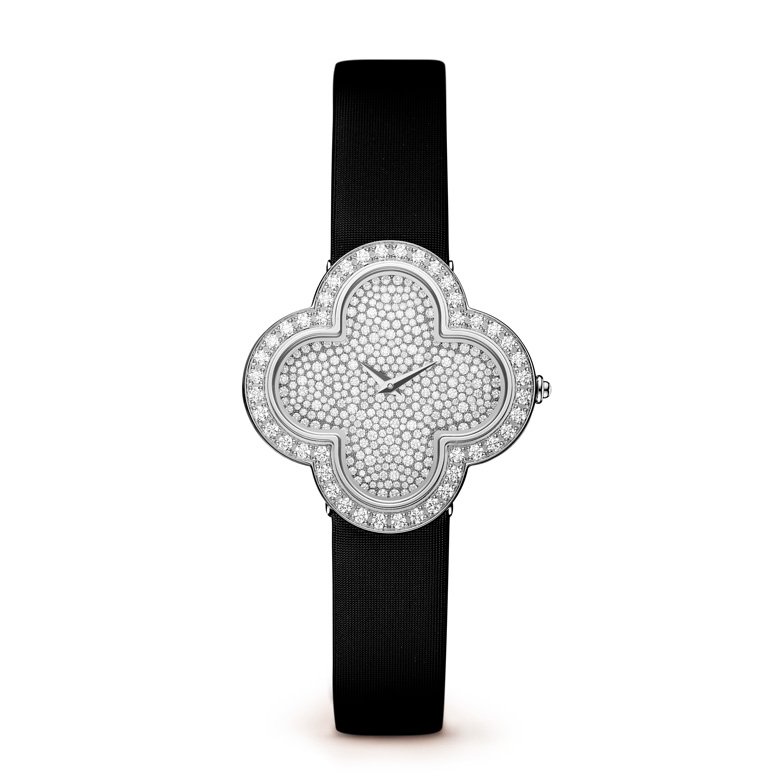<strong>Van Cleef & Arpels</strong>, Alhambra Talisman watch<br />
 