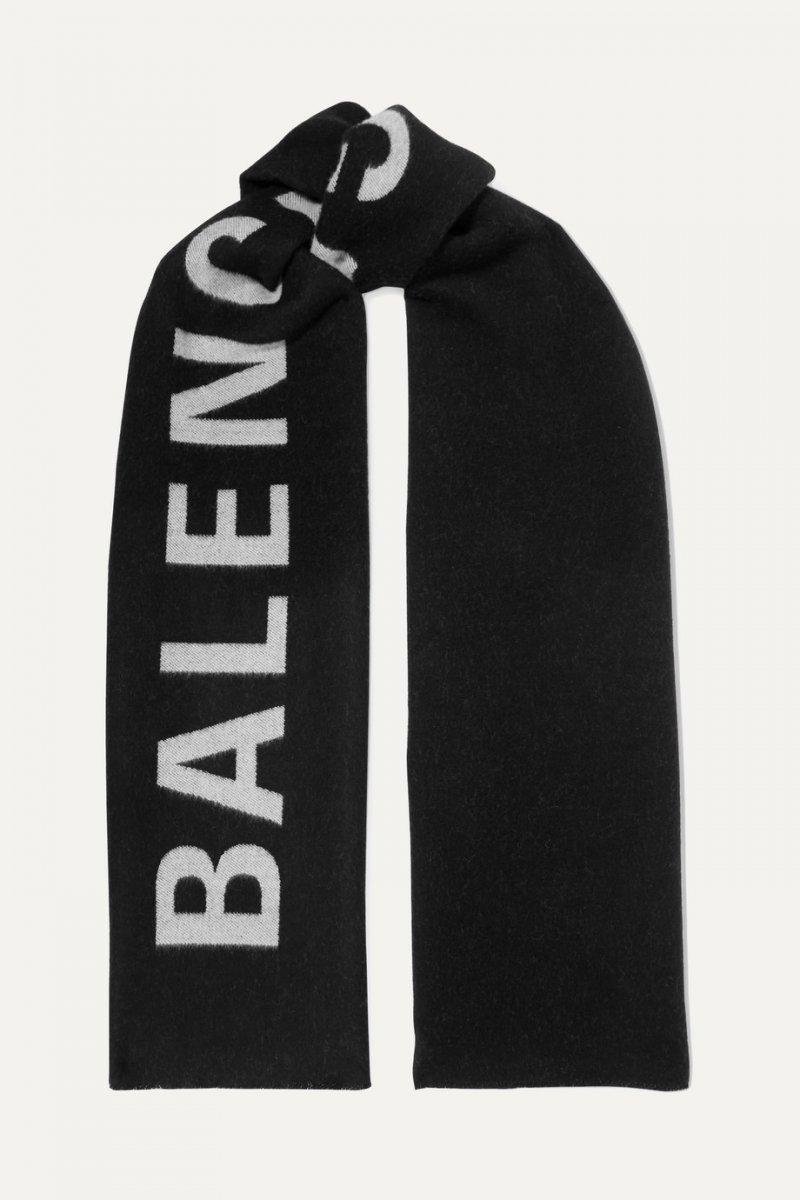 <strong>Scarf</strong><br />
Balenciaga<br /> <em>Via Net-A-Porter</em>
