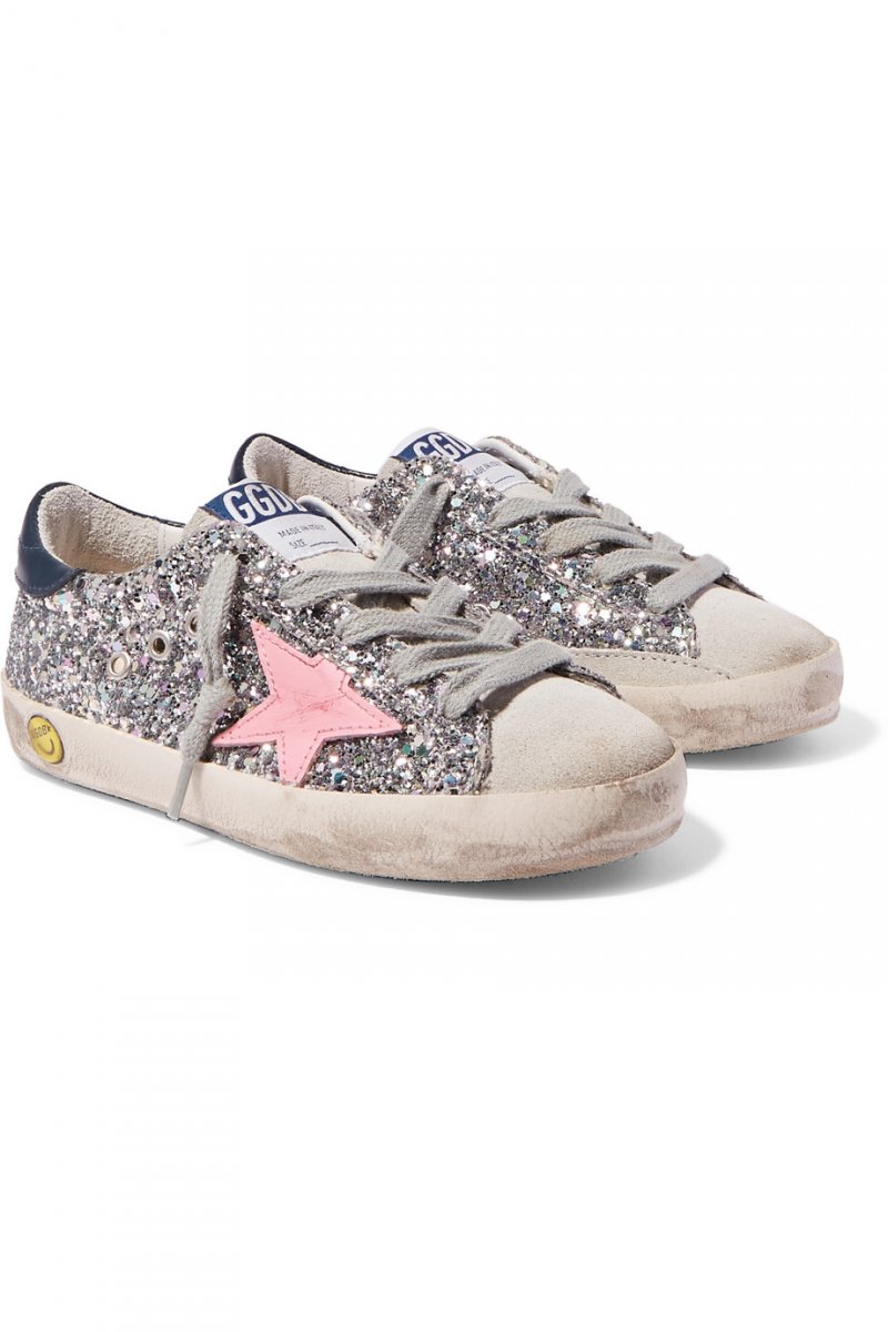 Golden Goose sneakers<br /> <em>Via Net-A-Porter</em><br />
&nbsp;