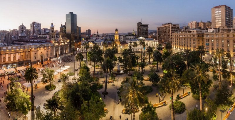 <p><strong>Santiago, Chile</strong></p> <p>This city welcomes you to a weather that ranges between 7o and 23oC. As a perfect destination for food lovers, expect to taste delicate plates and internationally-influenced dishes and explore the concept of haute cuisine.</p>