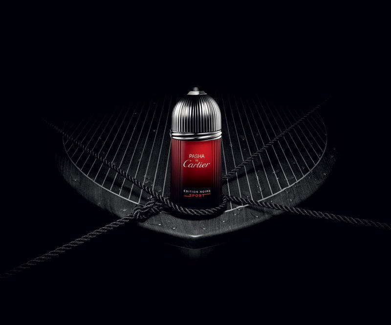 Pasha de Cartier Édition Noire Fragrance Goes Sporty