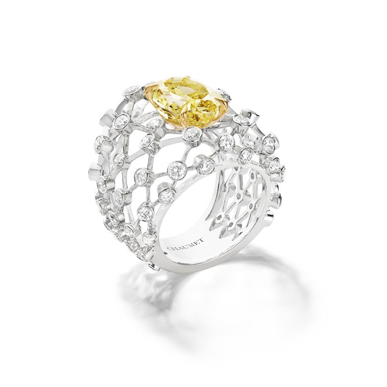 Perspectives de Chaumet high jewelry collection, Lacis ring