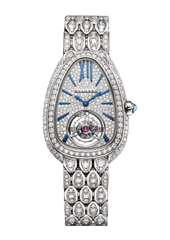 <strong>Bvlgari</strong>, Serpenti Seduttori Tourbillon high jewelry watch<br />
 
