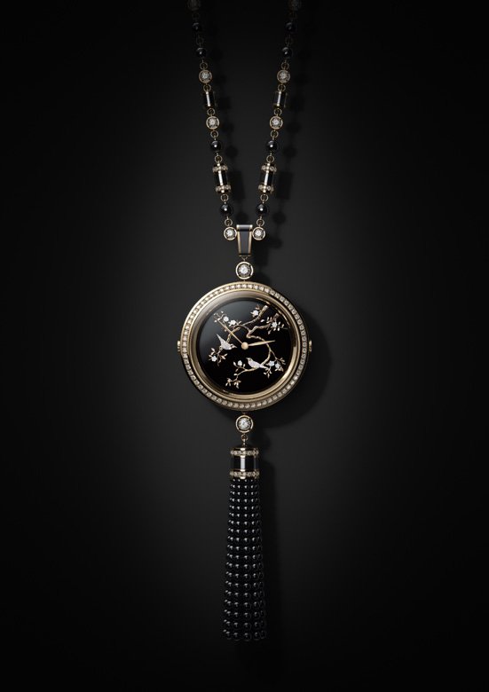<strong>CHANEL</strong>, Mademoiselle Privé Coromandel high jewelry pendant watch<br />