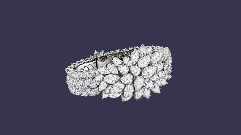 <strong>Harry Winston</strong>, Winston Icons high jewelry bracelet<br />