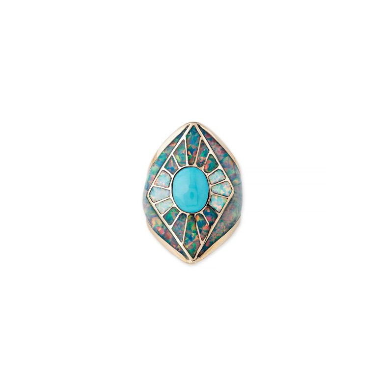 <strong>Jacquie Aiche</strong>, Vortex Inlay ring<br />