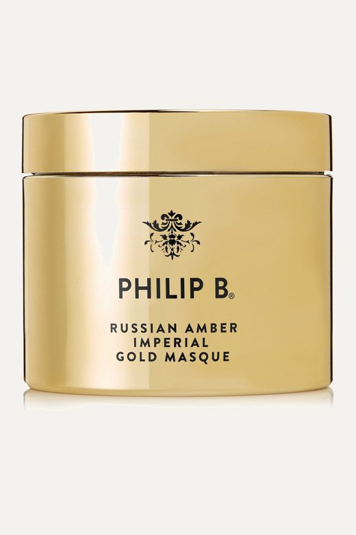 <strong>Philip B</strong>, Russian Amber Imperial Gold Masque<br /> <em>Via Net-a-porter.com</em><br />