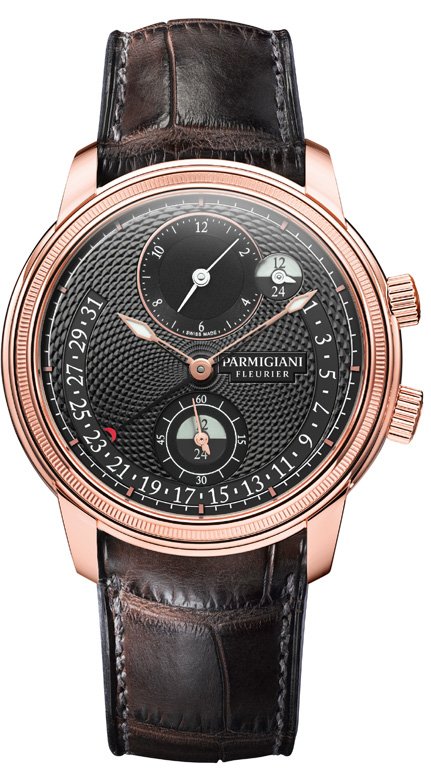 <strong>Parmigiani Fleurier</strong>, Toric Hémisphères Rétrograde slate watch<br />
 