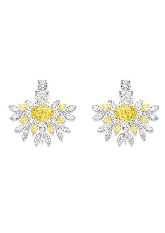 <strong>Piaget</strong> Golden Oasis high jewelry collection, Rising Star earrings<br />
 