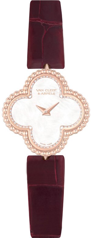 <strong>Van Cleef & Arpels</strong>, Sweet Alhambra watch<br />
 