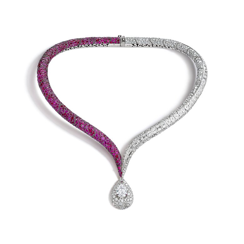 <strong>de Grisogono</strong>, The Art of Technicolor high jewelry collection necklace<br />
 
