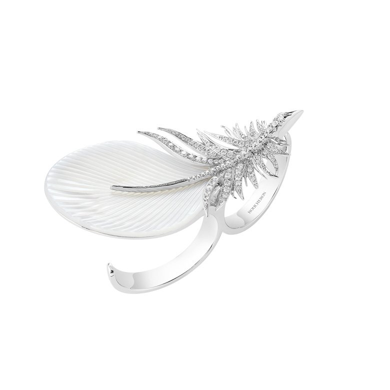 Caresse de Plume double ring<br />