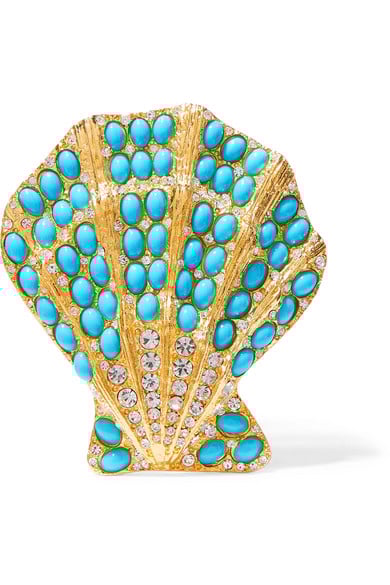 Kenneth Jay Lane brooch<br /> <em>Via Net-A-Porter</em><br />
&nbsp;