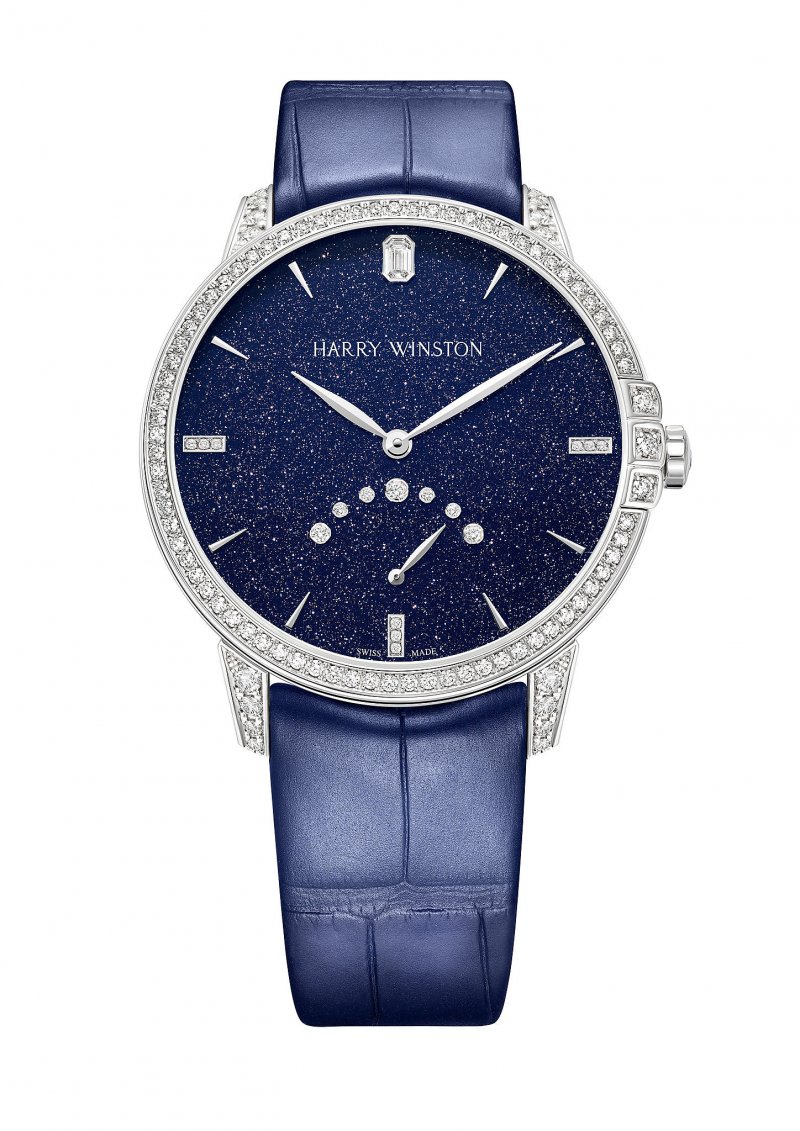 <strong>Harry Winston</strong>, Midnight Retrograde Second Automatic watch<br />
 