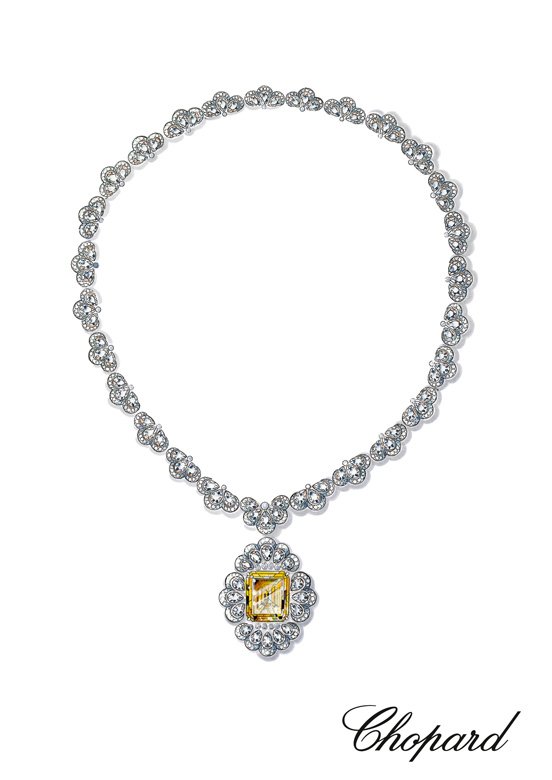 <strong>Chopard</strong>, Exceptional Gemstones high jewelry collection necklace<br />
 
