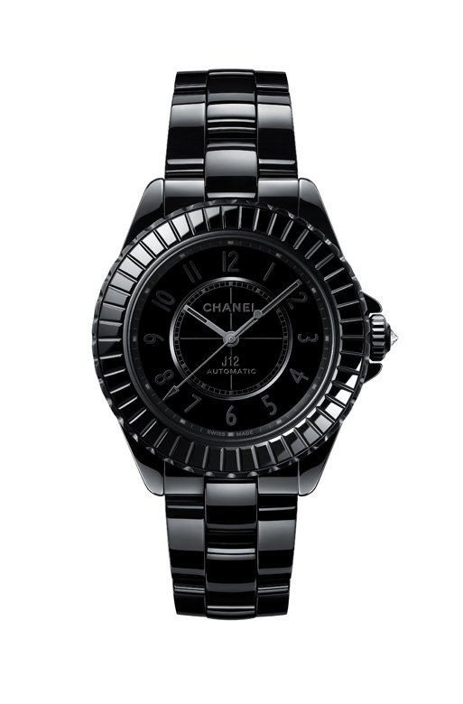<strong>CHANEL</strong>, J12 Édition Noire watch<br />
 