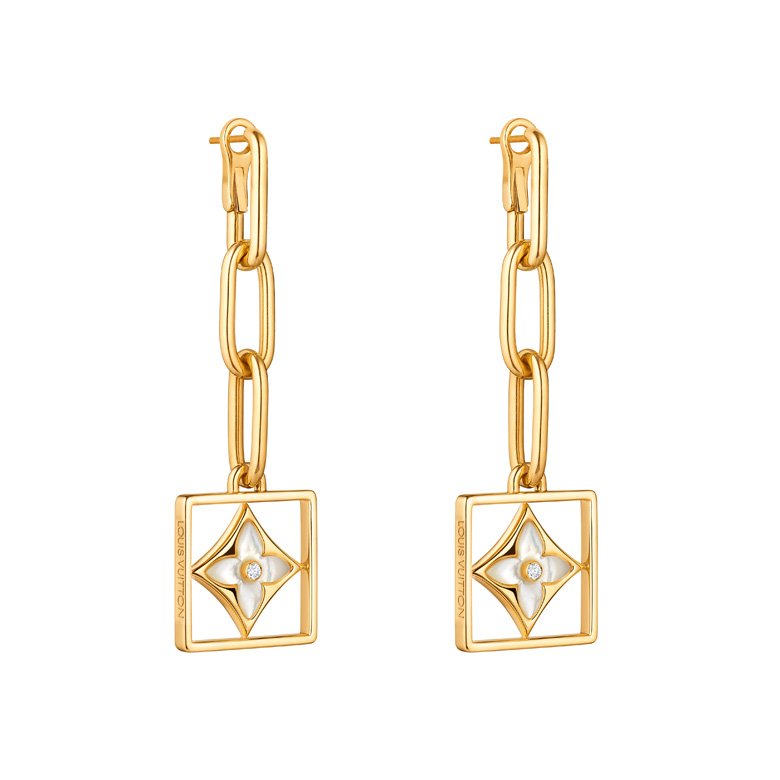 <strong>Louis Vuitton</strong>, B Blossom earrings<br />