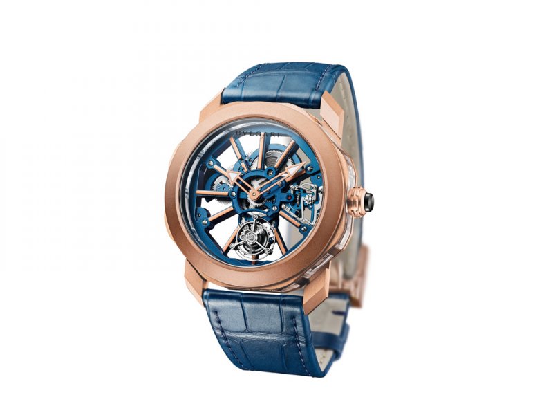 Octo Roma Tourbillon Sapphire watch<br />
 
