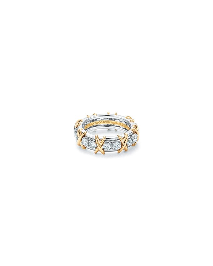 <strong>Tiffany & Co.</strong>, Schlumberger® Sixteen Stone ring<br />
 