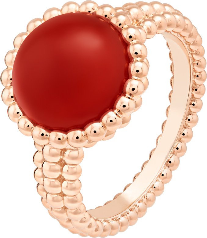 <strong>Van Cleef & Arpels</strong>, Perlée Couleurs ring<br />
 