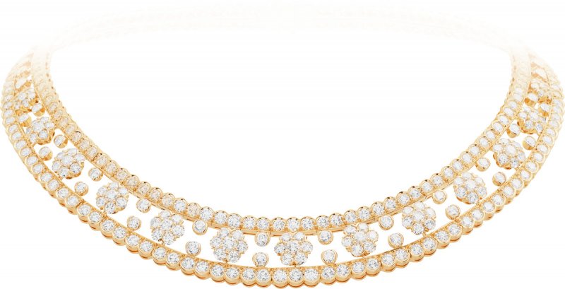 <strong>Van Cleef & Arpels</strong>, Snowflake high jewelry necklace<br />
 