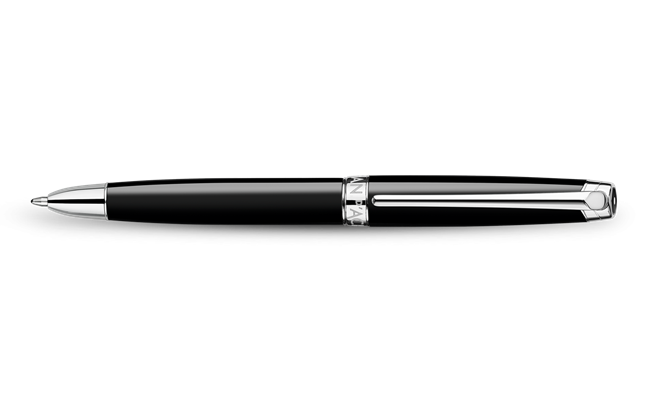 <strong>Caran d&rsquo;Ache</strong>, L&eacute;man Ebony Black bi-function pen<br />
&nbsp;