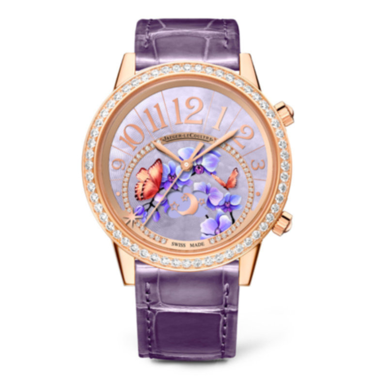 <strong>Jaeger-LeCoultre</strong>, Rendez-Vous Sonatina Purple Orchid watch<br />