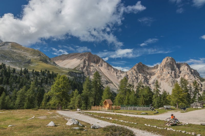 <strong>Alta Via 1 </strong><br />
Get amazed by the pictorial rock formation in the north east of Italy by hiking this moderate trail. 150 km, 8 days and endless awe-inspiring scenes will make this experience pretty special.
