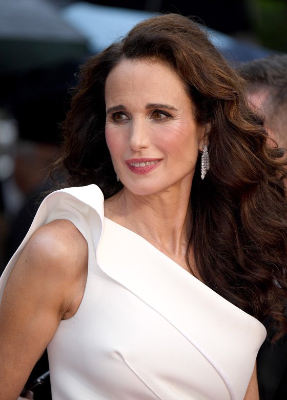 <strong>Andie MacDowell</strong> in <strong>Chopard</strong><br />
 