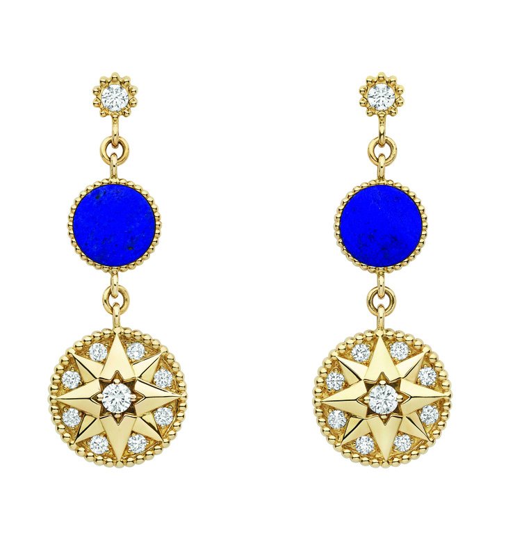 Rose des Vents earrings<br />
 
