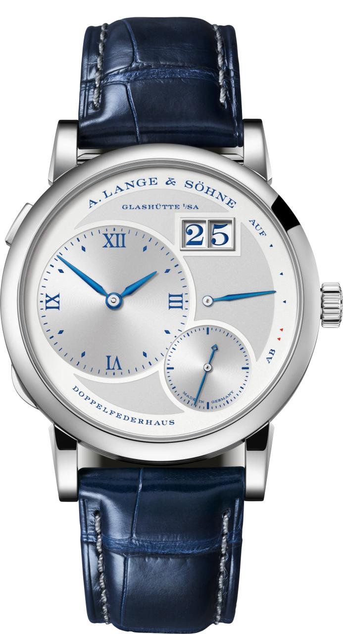 <strong>A. Lange & Söhne</strong>, Lange 1 25th Anniversary watch<br />
 