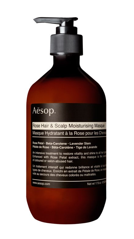 <strong>AESOP</strong>, Rose Hair & Scalp Moisturizing Masque<br /> <em>Available at </em><em>Aesop Bloomingdales, The Dubai Mall and Aesop Store, Perfumery & Co, Tryano</em>