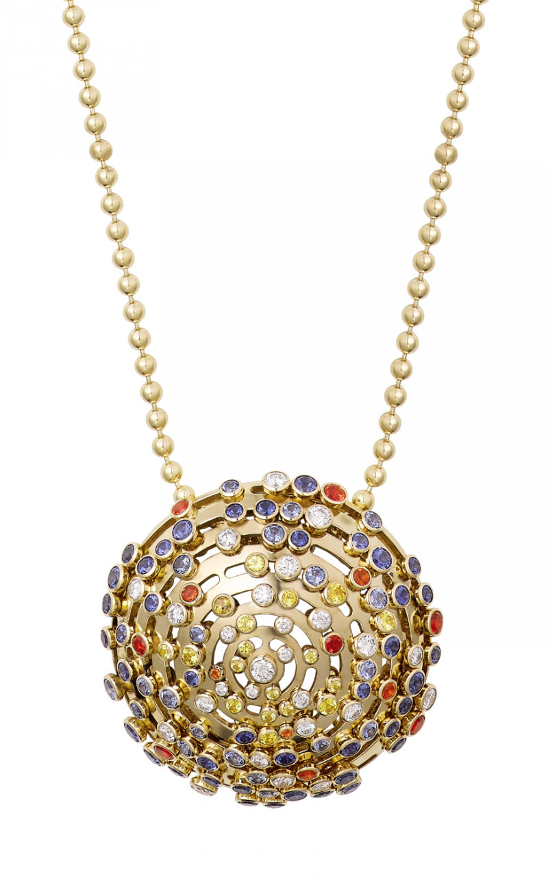 Les Galaxies de Cartier collection necklace <br />
 