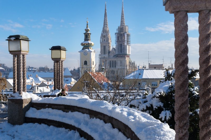 <strong>Zagreb, Croatia </strong><br />
In this Croatian destination, many places welcome you to enjoy winter charm and have fun. From the beautiful old park of Zrinjevac where you might be lucky to see a concert or a nice performance taking place, to ice hockey games and the frozen waterfalls at Plitvice, you’re certainly in for a treat. 