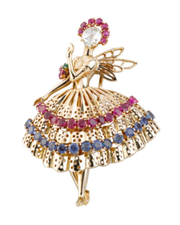 Dancer clip, made in 1947