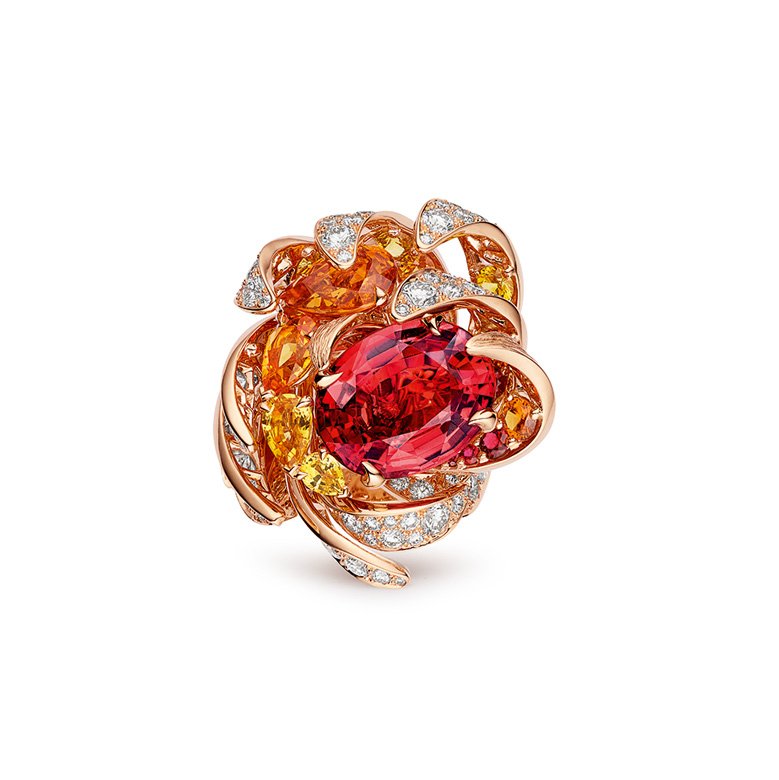 <strong>Chaumet</strong> Les Ciels de Chaumet high jewelry collection, Soleil de Feu ring<br />
 