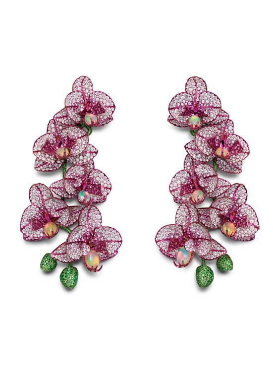 <strong>Chopard</strong>, Red Carpet high jewelry collection earrings<br />
 