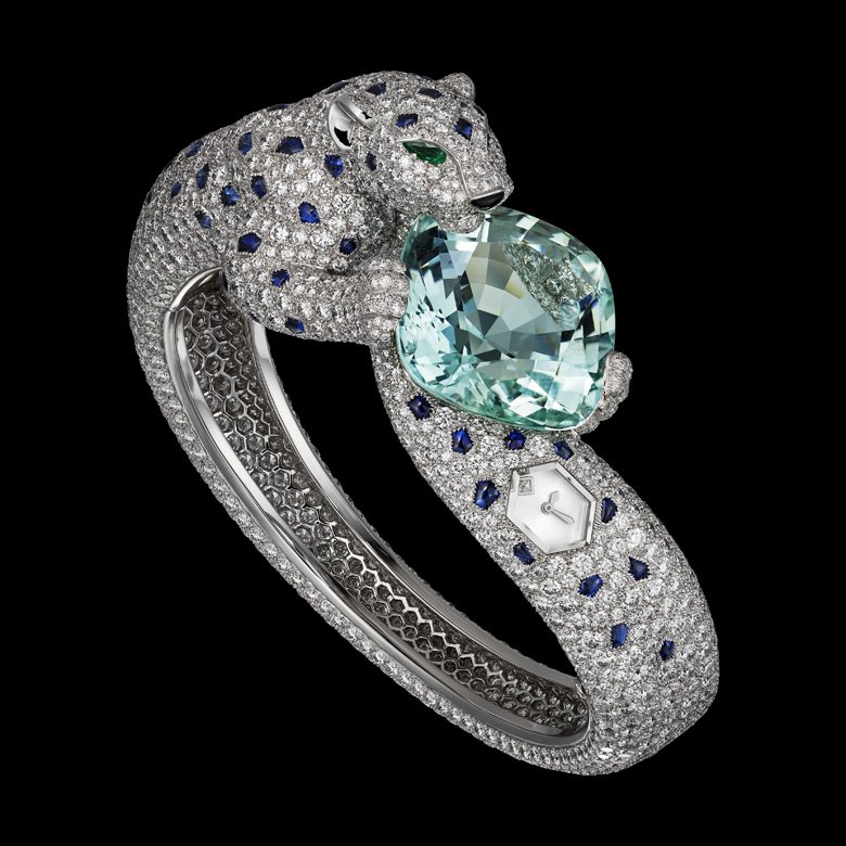 <strong>Cartier</strong> PanthèreArctique high jewelry watch<br />
 