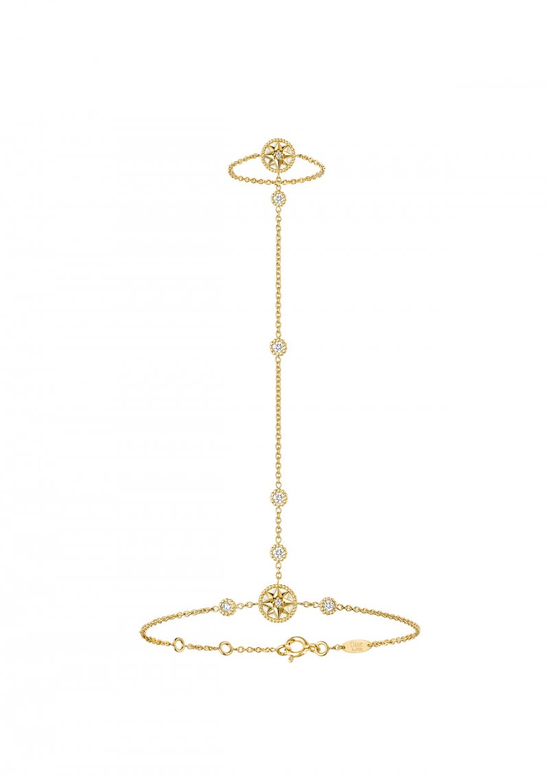 <strong>Dior</strong>, Rose des Vents hand jewel<br />
 