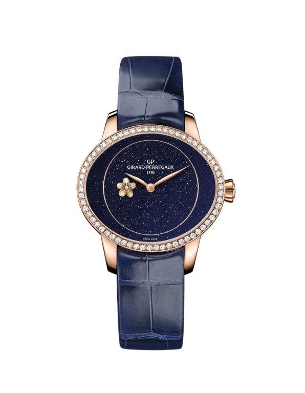 <strong>Girard-Perregaux</strong>, Cat’s Eye Plum Blossom watch<br />
 