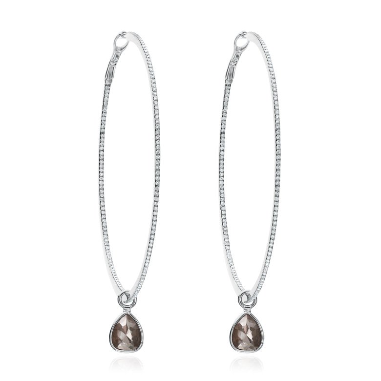 <strong>Nina Runsdorf</strong>, Clair de Lune earrings<br />