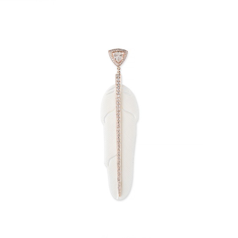 <strong>Jacquie</strong> <strong>Aiche</strong> Feather earring<br />
 