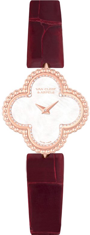 <strong>Van Cleef & Arpels</strong>, Sweet Alhambra watch<br />