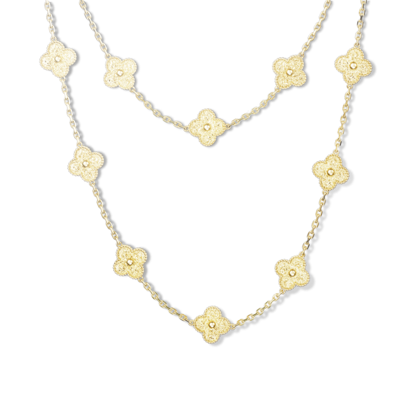 <strong>Van Cleef & Arpels</strong>, Vintage Alhambra sautoir<br />
 