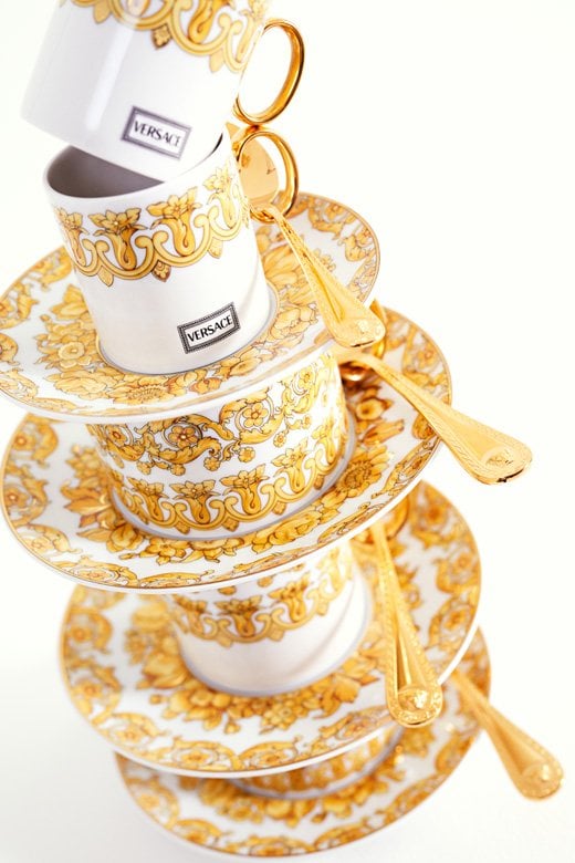 <strong>Versace Home</strong>, Medusa Rhapsody coffee set<br />