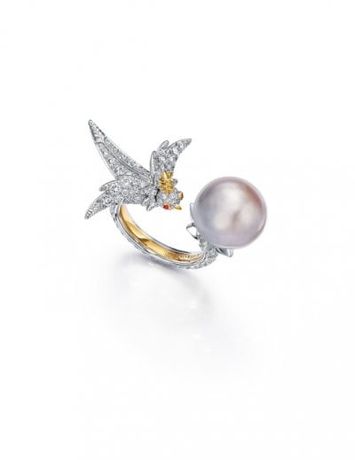The New Bird on a Pearl High Jewelry Capsule Graces Tiffany &amp; Co.&rsquo;s World
