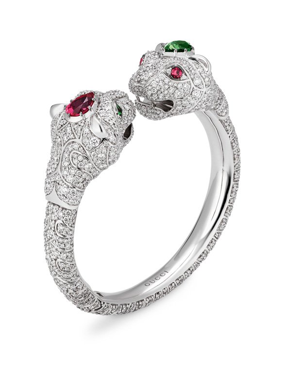 <strong>Gucci</strong>, Hortus Deliciarum high jewelry collection cuff<br />
 
