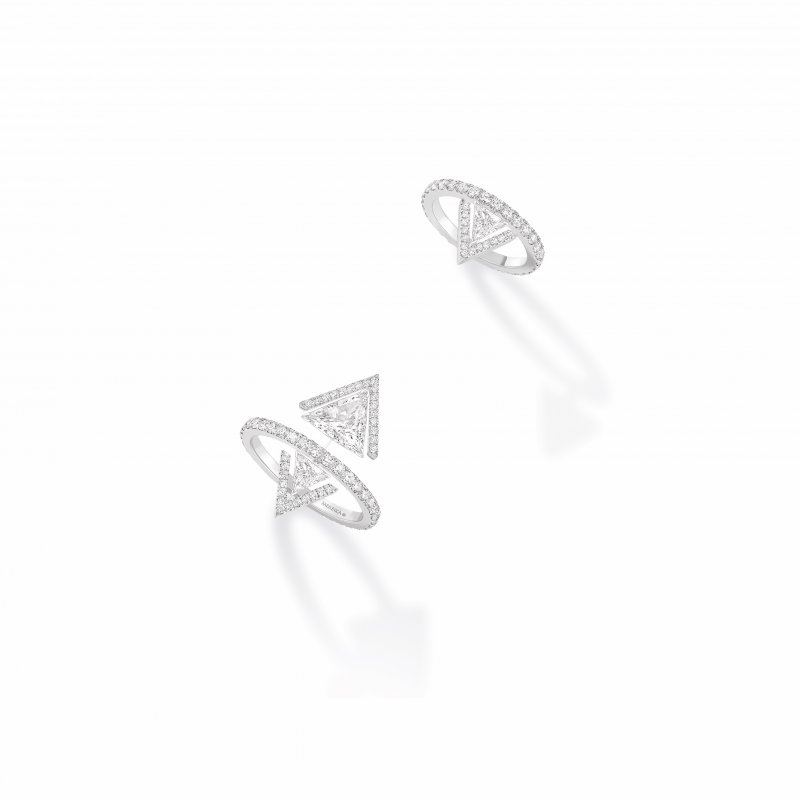 <strong>Messika Paris</strong>, Sparkling Arrow double ring<br />
 