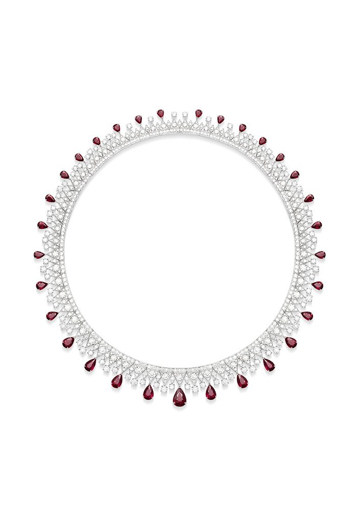 <strong>Piaget</strong>, Golden Oasis high jewelry collection, Blazing Light necklace<br />
 