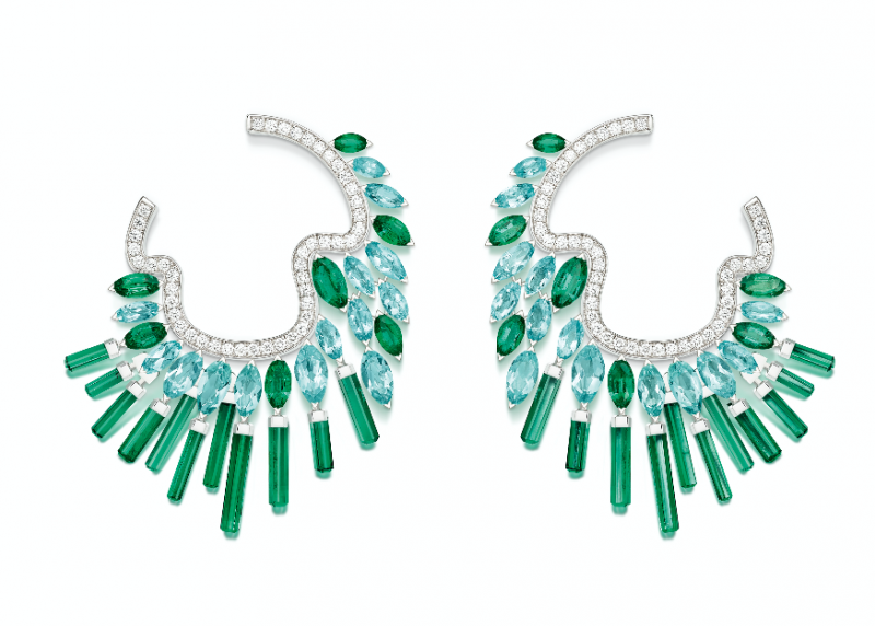 <strong>Piaget</strong>, Sunlight Escape high jewelry collection earrings<br />
 